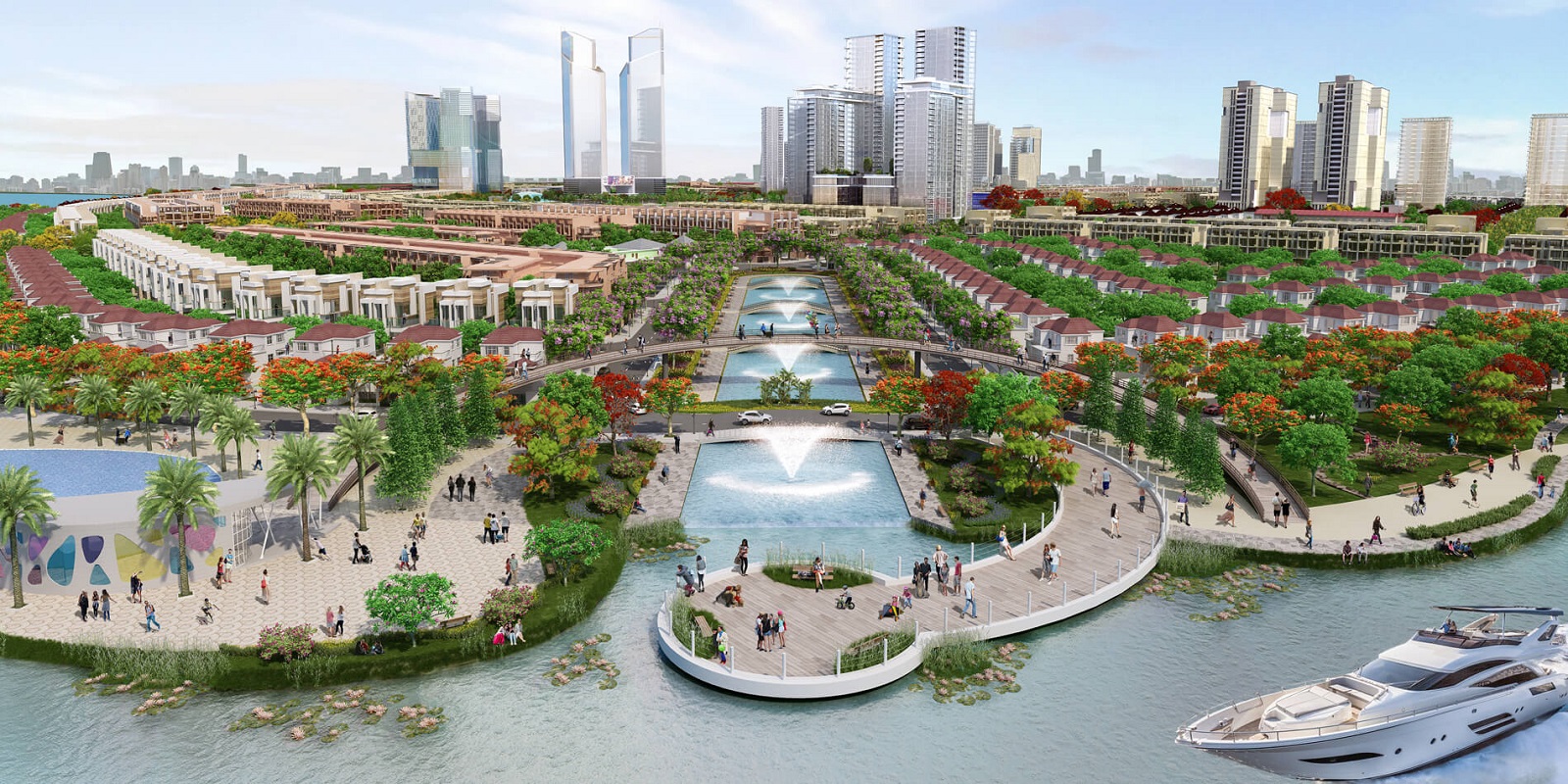 Không gian sống đẳng cấp tại khu đô thị Vạn Phúc