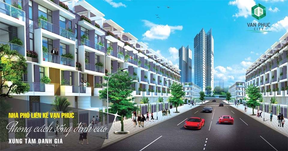 Nhà phố liên kế vạn phúc: phong cách sống đỉnh cao, xứng tầm danh